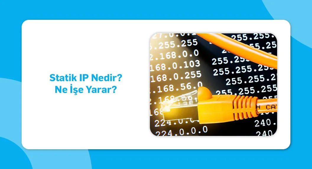 statik ip nedir